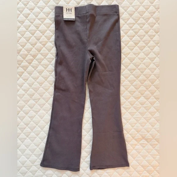 Haute Hippie Gray Flare Leggings - Picture 2 of 5